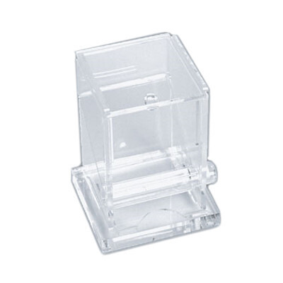 Thunder PLTD003  Toothpick Dispenser, 3-5/8&quot; x 3-3/4&quot; x 4-7/8&quot; rectangular, easy lift top, acrylic, clear