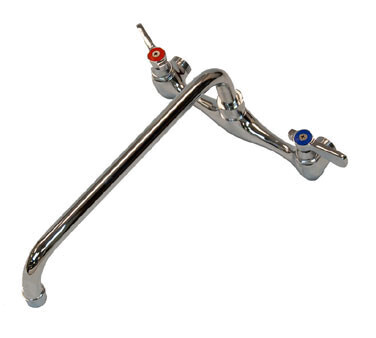 Klinger&#39;s Trading FMF14 Faucet Wall Mount 8&quot; Center 14&quot; Spout