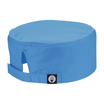 Chef Works DFCVBLU0 Beanie Cool Vent, Chef&#39;s Hat, Blue