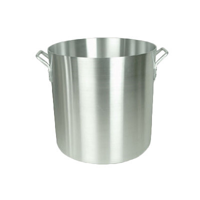 Thunder ALSKSP003 Stock Pot, 16 qt, 11-1/2" dia. x 10-1/8"H, 1-1/2" riveted handle, aluminum, 4mm thickness, dishwasher safe