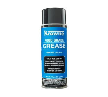 Krowne 30200  Food Grade Grease, for use on food contact equipment such as choppers, slicers, toasters, &amp; conveyor chains, designed to provide optimum equipment &amp; operation protection