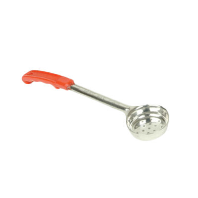 Thunder Group SLLD102PA  Portion Controller, 2 oz. capacity, perforated, one-piece construction, plastic color-coded handle, stainless steel, red