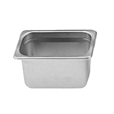 Thunder STPA3194  Steam Table Pan, 1/9 size, 4" deep, anti-jam, 24 gauge, 18/8 stainless steel