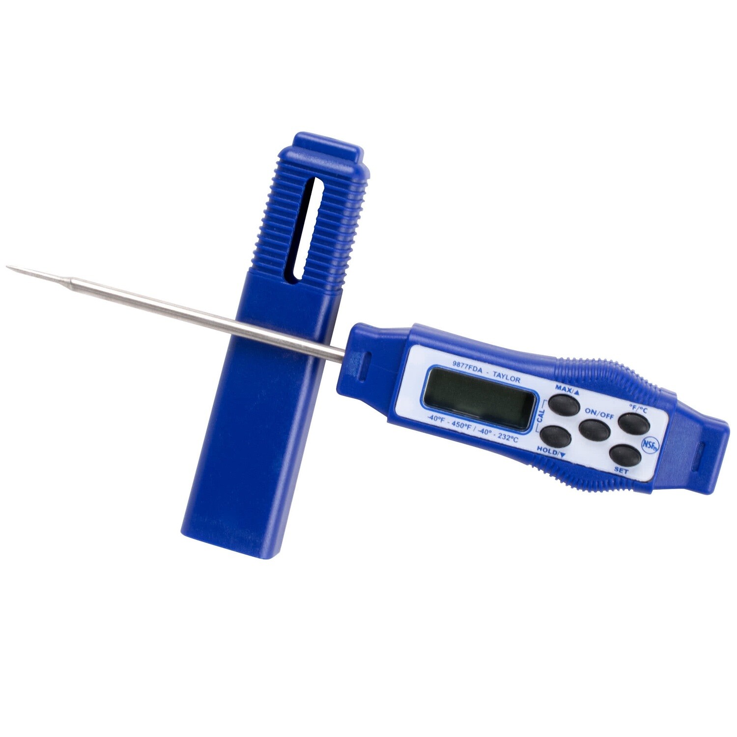 Taylor 9877-FDA Waterproof Digital Probe Thermometer