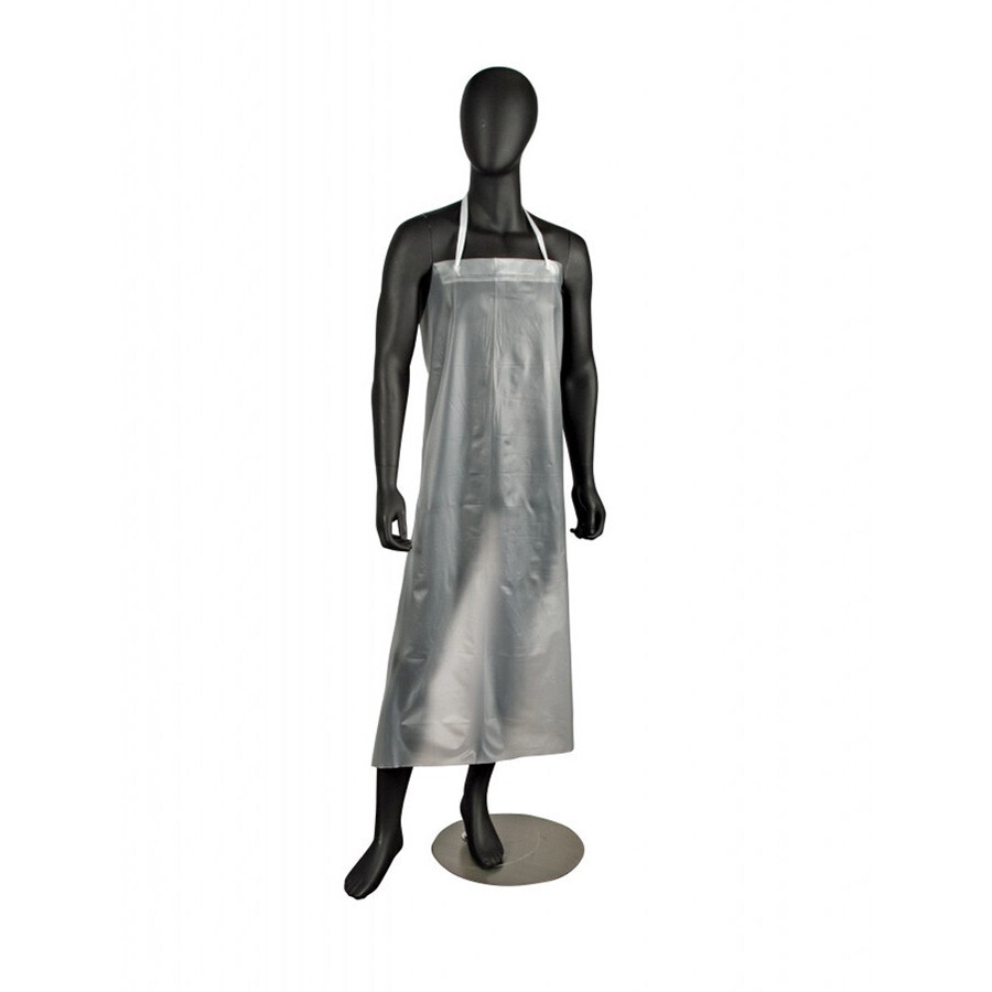 San Jamar 614DVA Clear Vinyl Dishwashing Apron