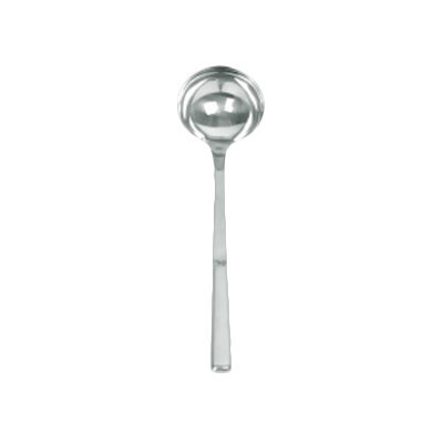 Thunder SLBF008  Ladle, 12&quot; OA length, 4 oz. capacity, one-piece construction, finger grip design, heavy gauge stainless steel mirror-finish