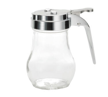 TableCraft 406CP Syrup Pourer 6 oz. Glass