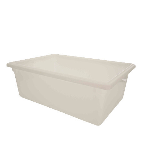 Thunder Group PLFB182609PP Food Storage Box, 13 gallon, 18&quot; x 26&quot; x 9&quot;, built-in handle, withstands temperature -40° to 160°F, stain resistant, dishwasher safe, polypropylene, white