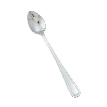 Winco 0005-02  Iced Tea Spoon, 7-1/8&quot;, 18/0 stainless steel, heavy weight, mirror finish, Dots