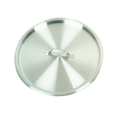 Thunder ALSKSP102 Stock Pot Lid, 10-5/8" dia. x 1-1/4"H, Lid fits ALSKSP002 &amp; ALSKSP602, aluminum, 1.5mm thickness, dishwasher safe