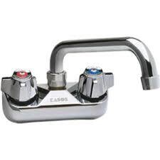 Klinger's Trading FDB6 Faucet, deck mount, 4" center, 6" spout