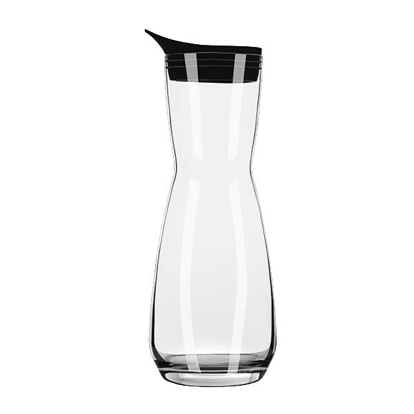 Libbey 927634 Carafe Decanter Glass With Lid 36 oz. -6 per case