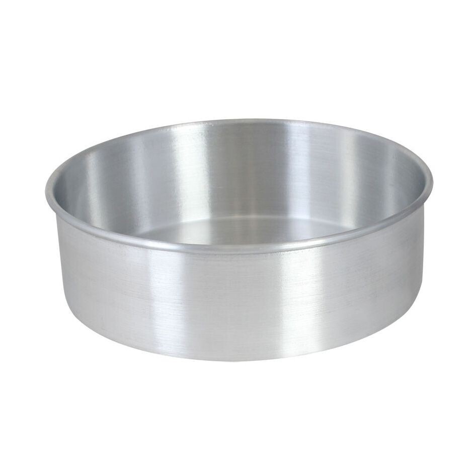 Thunder ALCP0903 Layer Cake Pan, 9&quot; dia. x 3&quot;H, round, aluminum
