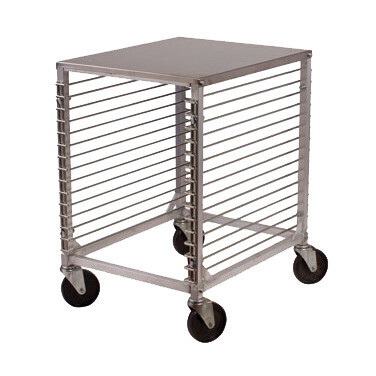Winco ALRK-15 Sheet Pan Rack, mobile, (15) full-size 18&quot; x 26&quot; or (30) half-size 18&quot; x 13&quot; sheet pans capacity, 400 lb. capacity, 5&quot; swivel rubber casters