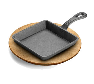Tomlinson Square Skillet With Handle 5-3/4&quot; x 5-3/4&quot; x 1-1/8&quot;