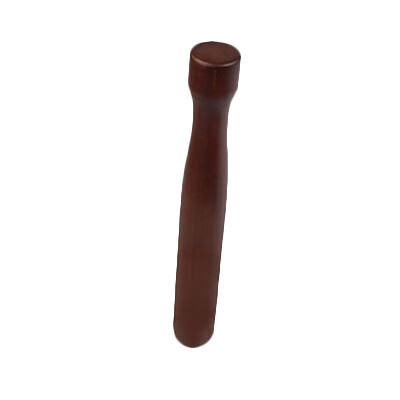 Thunder Group WDML-008-W  Muddler, 8&quot;L, flat head, lacquered wood, walnut