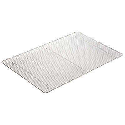 Winco PGWS-2416 Wire Pan Grate, 16&quot; x 24&quot;, full size, rectangular, footed, stainless steel