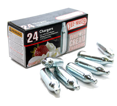 Chef Master 90061 Whipped Cream Chargers