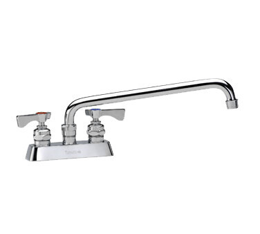 Krowne 15-312L Royal Series Faucet, Deck-Mount, 4" Centers, 12" Swing Spout