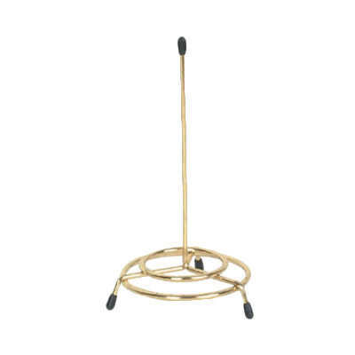Thunder Group SLSPIN001  Check Spindle, tri-pod circular base with stem, protective caps, gold-finish