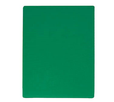 Winco CBGR1218 Cutting Board, 12&quot; x 18&quot; x 1/2&quot; thick, BPA free, polyethylene, green