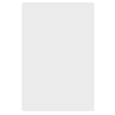 Thunder Group PLCB241805WH Cutting Board, 18&quot; x 24&quot; x 1/2&quot;, non-absorbent, non-skid surface, dishwasher safe, polyethylene, white,
