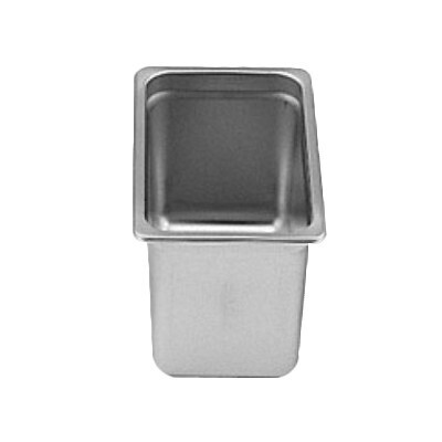 Thunder Group STPA3136  Steam Table Pan, 1/3 size, 6" deep, anti-jam, 24 gauge, 18/8 stainless steel,