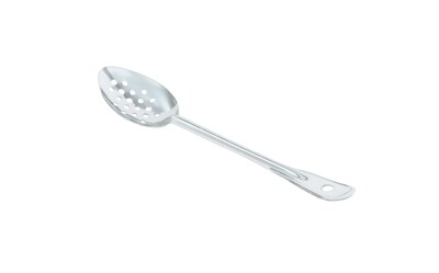 Vollrath 46975 Spoon, Serving, perforated, 13", stainless, imported, NSF
