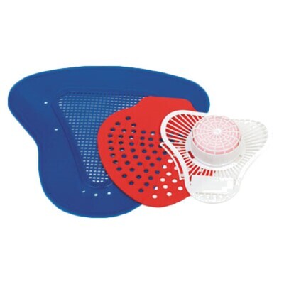Royal Industries URN SCRN D Urinal Screen, deodorant screen, red