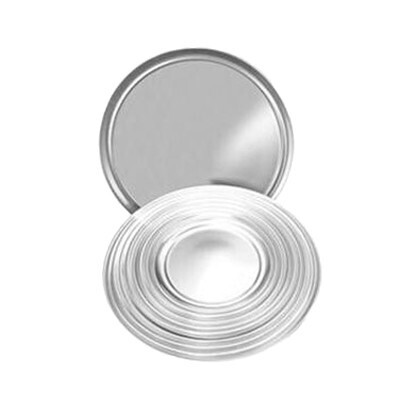 Thunder ALPTWR014 Pizza Tray, 14&quot;, wide rim, solid, aluminum