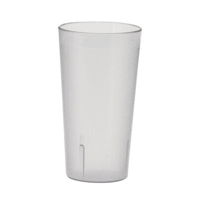 Winco PTP16C Pebbled Tumbler, Break-Resistant, Clear, 16 oz.