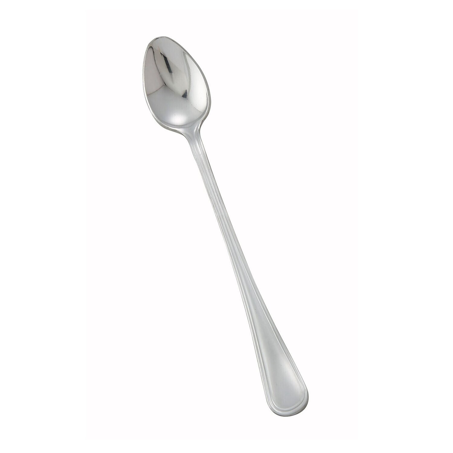Winco 0021-02 Continental  Iced Teaspoon, Extra Heavy Weight, Stainless Steel, Mirror Finish