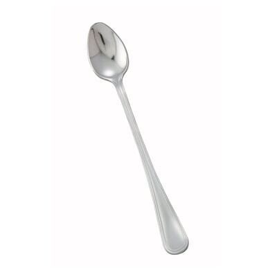 Winco 0021-02 Continental  Iced Teaspoon, Extra Heavy Weight, Stainless Steel, Mirror Finish