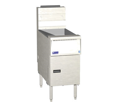 Pitco 40D Natural Gas Fryer,  Floor Model, 40-45 lb.