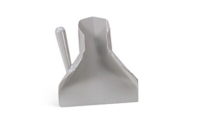 Vollrath 3670 Fry Bagger™ French Fry Scoop, right handle, 9&quot; x 8&quot; x 2&quot;, plastic alloy, withstands temperatures from -40°F to +300°F, silver
