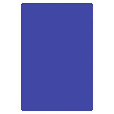 Thunder Group PLCB241805BU  Cutting Board, 18&quot; x 24&quot; x 1/2&quot;, non-absorbent, non-skid surface, dishwasher safe, polyethylene, blue