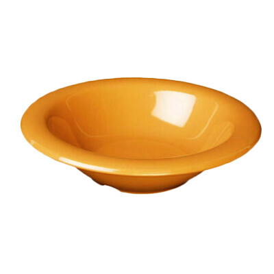 Thunder CR5044YW Salad Bowl, 4 oz., 4-3/4" dia., break-resistant, dishwasher safe, melamine, yellow