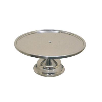 Thunder SLCS001 Cake Stand, 13-1/4&quot; dia., stainless steel, mirror finish