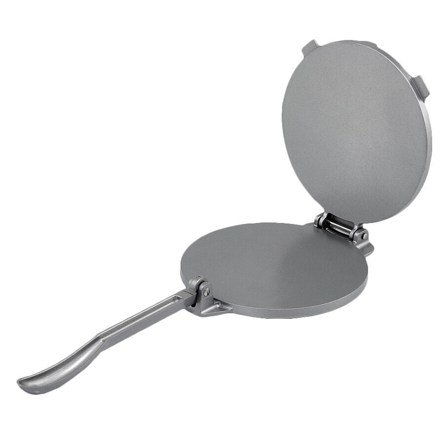 Winco TPC-8A  Tortilla Press, 8&quot; dia., manual, integrated handle, non-stick, PFOA free, aluminum