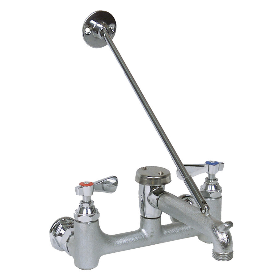 John Boos PBF-SS-6 Service Sink Faucet, Vacuum Breaker Nozzle, 3-4&quot; Garden Hose Thread