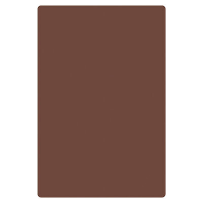 Thunder Group PLCB181205BR Cutting Board, 12&quot; x 18&quot; x 1/2&quot;, non-absorbent non-skid surface, dishwasher safe, polyethylene, brown