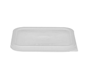 Cambro SFC12SCPP190  Food Pan Seal Cover, for polycarbonate Camwear® CamSquare® 12, 18 &amp; 22 qt. containers, polyethylene, translucent