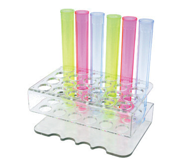 Bar Maid CR-1600 Shooter Tube Rack, 24 Holes, Clear