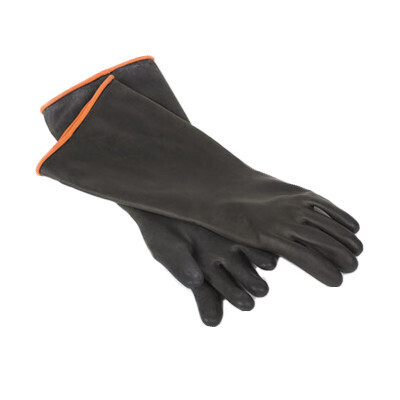 Royal Industries ROY GLV BLK EL Dishwashing Glove, Elbow Length, Rubber