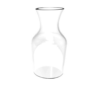 Thunder Group PLTHWD009C  Wine Decanter, 9 oz., 5-1/4&quot;H, polycarbonate, clear