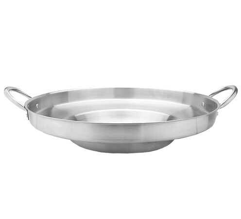 El Mestizo FH-CM575 La Mejor Comal Pozo, Stainless Steel
