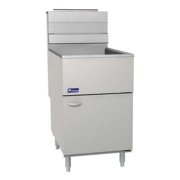 Pitco VF-65S Gas Fryer, Floor Model, 65 lb. fat capacity