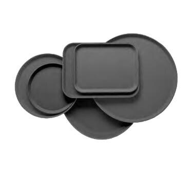 Cambro Oval Serving Tray, Black, 19&quot; x 24