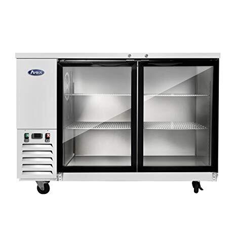 Atosa MBB59G-GR Back Bar Cooler, Two-Section