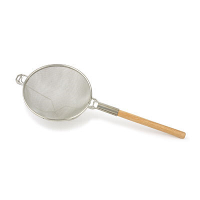 Royal Industries ROY DMS 12 FINE Strainer Double Fine Mesh Reinforced Bar 12&quot;